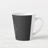 Morse Code Alphabet Latte Mok (Rechts)