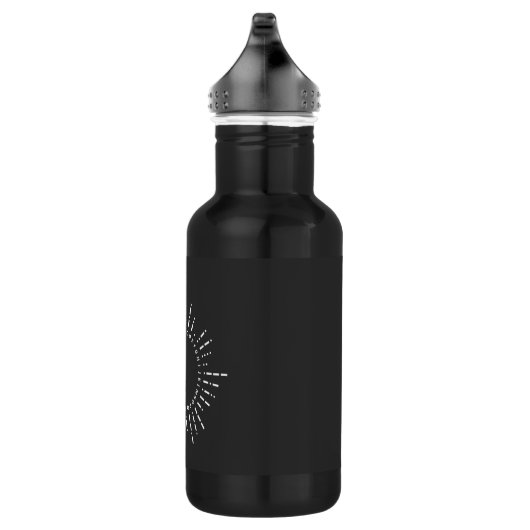 Morse Code Alphabet Waterfles (Rechts)