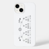 Morse code boom binaire boom diagram Case-Mate iPhone case (Achterkant)
