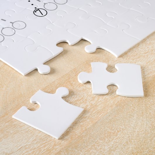 Morse code boom binaire boom diagram legpuzzel (Zijkant)