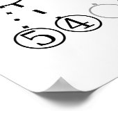 Morse code boom binaire boom diagram poster (Hoek)