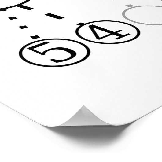 Morse code boom binaire boom diagram poster (Hoek)