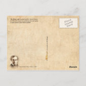 Morse Code Briefkaart (Achterkant)