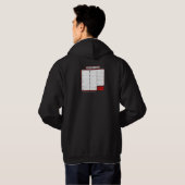 morse_code hoodie (Achterkant volledig)