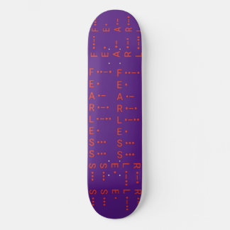 "Morse Code I" Persoonlijk Skateboard