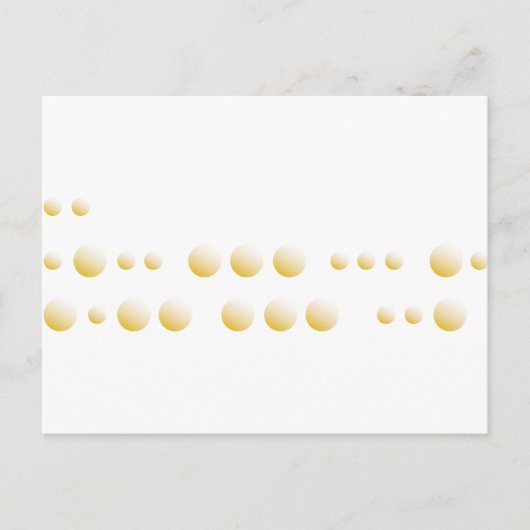 Morse code "Ik hou van je" Briefkaart (Voorkant)