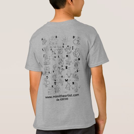 Morse Code is Fun T-Shirt for Young Learners (Achterkant)
