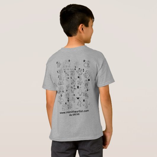 Morse Code is Fun T-Shirt for Young Learners (Achterkant volledig)