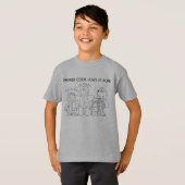 Morse Code is Leuk T-Shirt voor Jonge Leerlingen (Voorkant volledig)