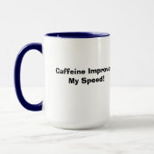 Morse Code Mannelijke Exploitant Grijze Haar Mok A (Links)