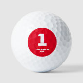 Morse Code & NAVO 1-One golfballen (Voorkant)