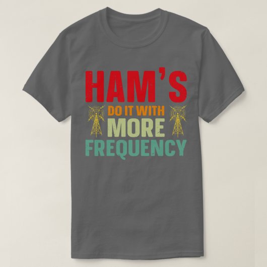 Morse-code Radio Ham Amateur Radio Operator Gift ( T-shirt (Design voorkant)