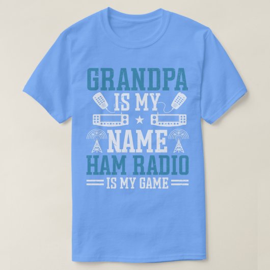 Morse-code Radio Ham Amateur Radio Operator Gift ( T-shirt (Design voorkant)