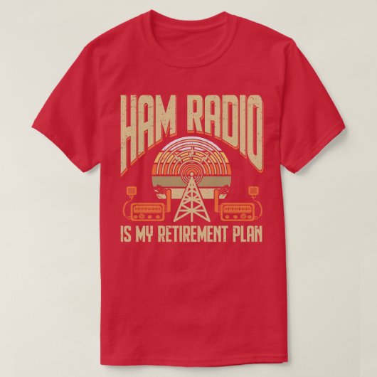 Morse-code Radio Ham Amateur Radio Operator Gift ( T-shirt (Design voorkant)