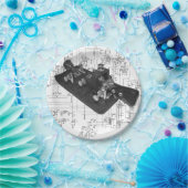 Morse Code Radio Key Schematisch Papierpapier Bord (Feest)