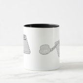 Morse Code Sleutel Mok (Midden)