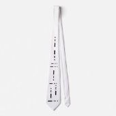 Morse Code "Stropdas" Stropdas door Brownielocks (Voorkant)