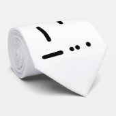 Morse Code "Stropdas" Stropdas door Brownielocks (Opgerold)