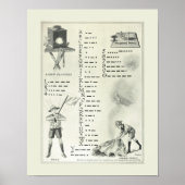 Morse Code Telegraphy poster (Voorkant)