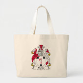 Morse Family Crest Grote Tote Bag (Voorkant)