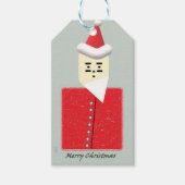 Morse Santa - Geschenk Label Cadeaulabel (Voorkant)