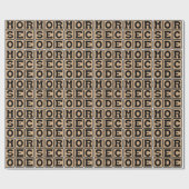 Morsecode, Systeem van Punten en Strepen Cadeaupapier (Vlak)