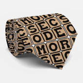 Morsecode, Systeem van Punten en Strepen Stropdas (Opgerold)