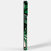 Morsen - Groen, Crème en Zwart Case-Mate iPhone Case (Achterkant / Rechts)