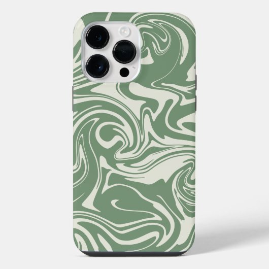 Morsen - Groen iPhone Hoesje (Achterkant)