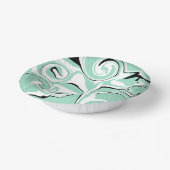 Morsen - Groen (Mint) Papieren Kommen (Gebogen)