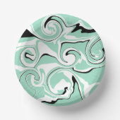 Morsen - Groen (Mint) Papieren Kommen (Voorkant)