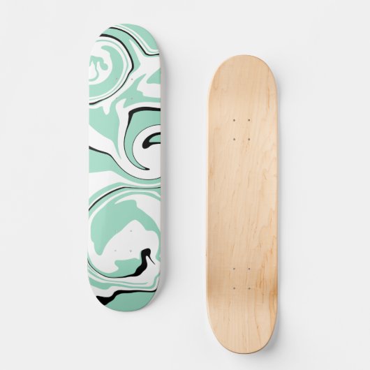 Morsen - Groen (Mint) Persoonlijk Skateboard (Voorkant)