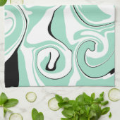 Morsen - Groen (Mint) Theedoek (Gevouwen)