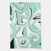 Morsen - Groen (Mint) Theedoek (Verticaal)