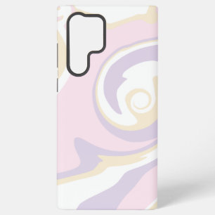 Morsen - Pastel Roze, Geel en Paars Samsung Galaxy Hoesje