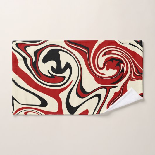 Morsen - Rood en kreeft Bad Handdoek (Handdoek)