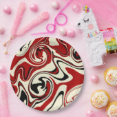 Morsen - Rood en kreeft Papieren Bordje (Feest)