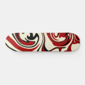 Morsen - Rood en kreeft Persoonlijk Skateboard (Horizontaal)