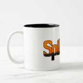 morsen van koffie-Mok Tweekleurige Koffiemok (Links)