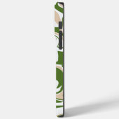 Morsen - wit, zand en palmgroen Case-Mate iPhone case (Achterkant / Links)