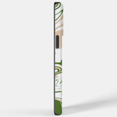 Morsen - wit, zand en palmgroen Case-Mate iPhone case (Achterkant / Rechts)