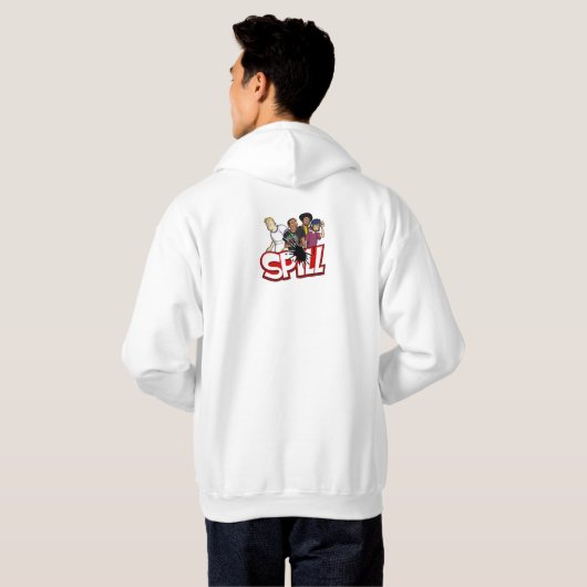 Morserij van het pit (terug) hoodie (Achterkant volledig)