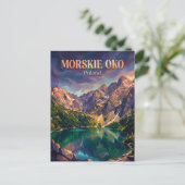 Morskie Oko Polen Briefkaart (Staand voorkant)