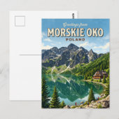 Morskie Oko Polen Briefkaart (Voorkant / Achterkant)