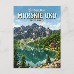 Morskie Oko Polen Briefkaart