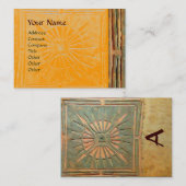 MORSTSTAR , MONOGRAM VISITEKAARTJE (Voorkant / Achterkant)