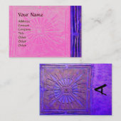 MORSTSTAR , MONOGRAM VISITEKAARTJE (Voorkant / Achterkant)