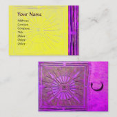 MORSTSTAR , MONOGRAM VISITEKAARTJE (Voorkant / Achterkant)