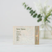 MORSTSTAR , MONOGRAM VISITEKAARTJE (Staand voorkant)