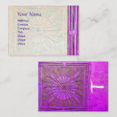 MORSTSTAR , MONOGRAM VISITEKAARTJE (Voorkant / Achterkant)